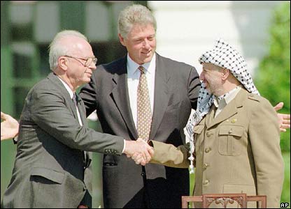 RABIN and ARAFAT