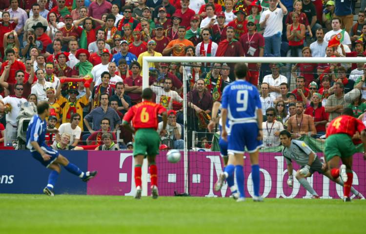 GREECE - PORTUGAL 2-0